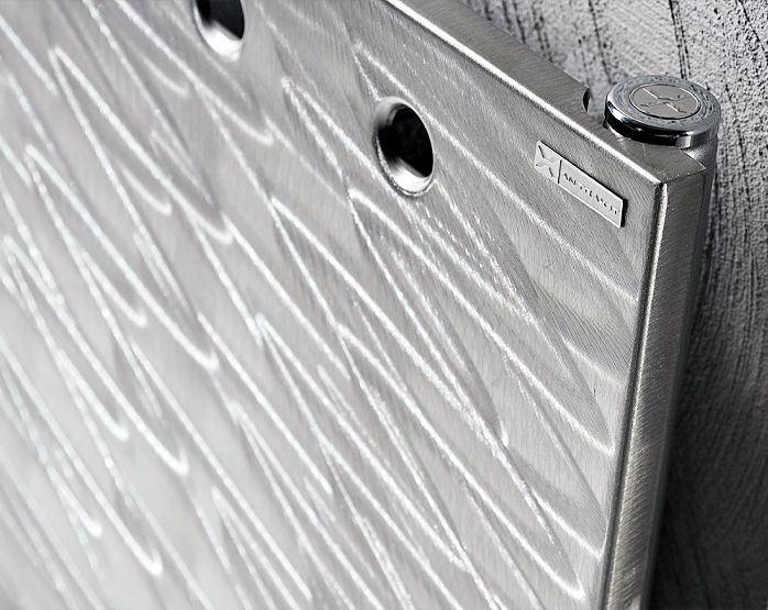 Дизайн радиатор ANTRAX Flat OS Inox